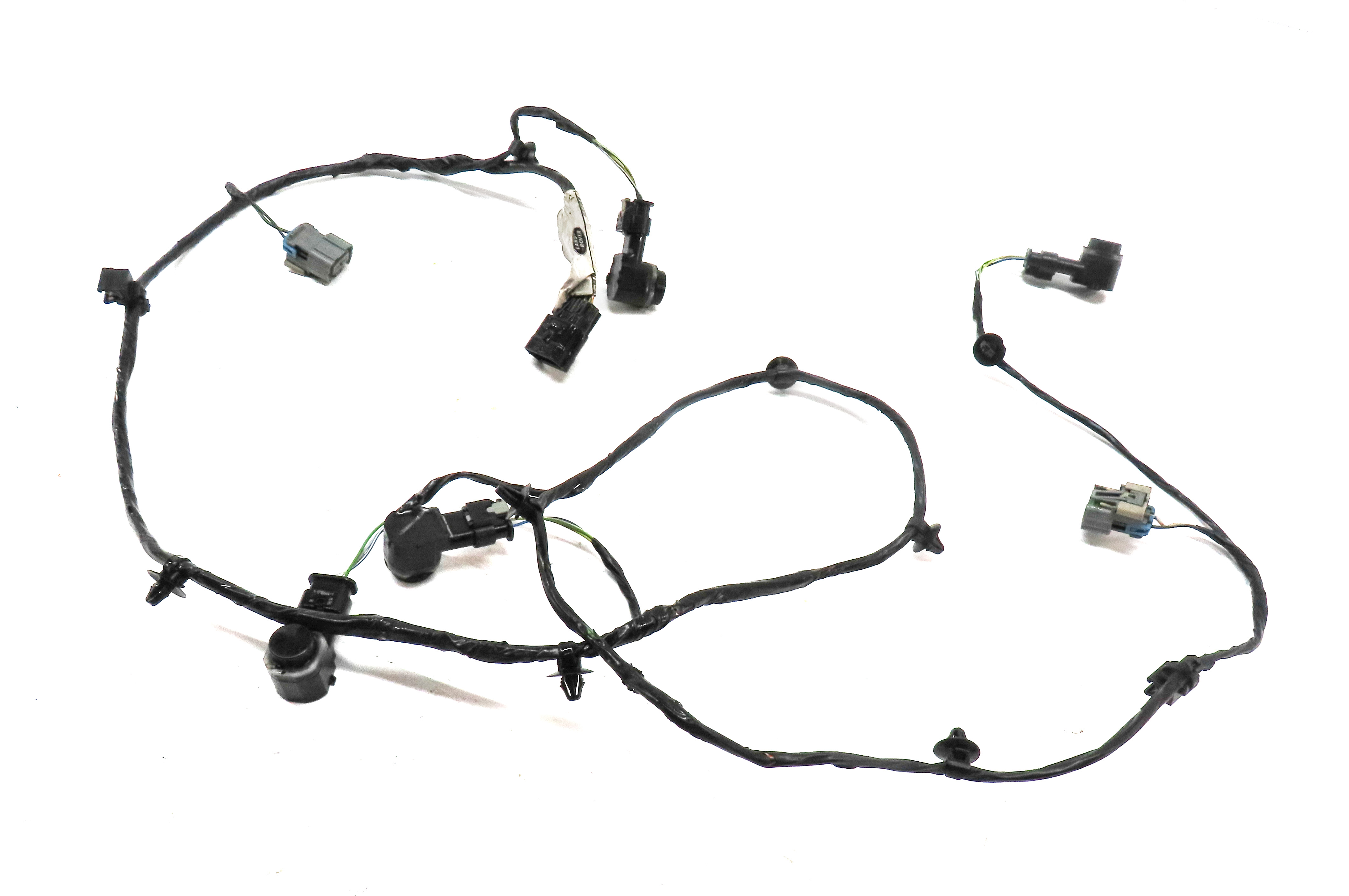 16 RANGE ROVER EVOQUE (L538) REAR PARK ASSIST PDC DISTANCE SENSOR SET/4 (BLACK) — exact item pictured